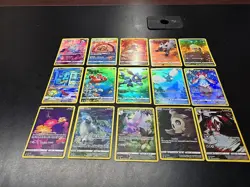 Lot Of 15 Galarian Gallery Crown Zenith Pokemon Cards - Image 1