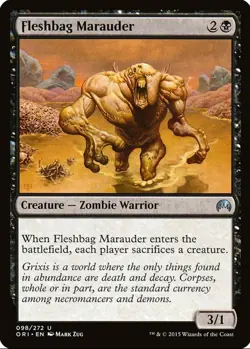 X 1 Fleshbag Marauder NM Magic Origins 098 MTG Magic The Gathering - Image 1