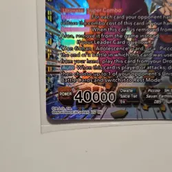 Dragon Ball Super Card Game Piccolo & Son Gohan Secret Rare Foil 40000 BT17-148 - Image 3