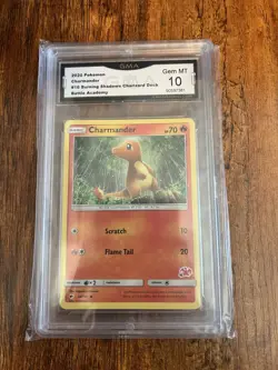 Pokemon TCG Charmander 2020 18/147 Battle Academy GMA 10 Graded Card - Image 1