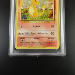 PSA 9 Charmander 001/034 Pokemon Classic Collection English Holo Graded Card - Image 3
