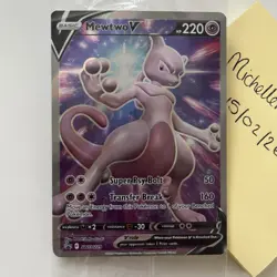 Mewtwo V Swsh229 Swsh: Sword & Shield Promo Cards Holo - Image 2