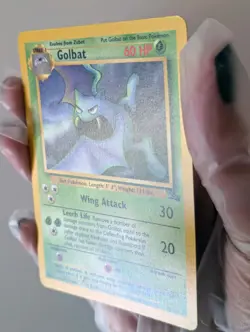 Pokemon Card WOTC Golbat 34/62 Fossil Non-holo Uncommon Unlimited 1999 - NM - Image 2