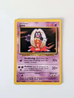 Pokemon Card WOTC Jynx 31/102 Base Non-holo Uncommon Unlimited 1999 - NM - Image 1