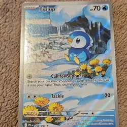 Pokemon TCG Piplup 098/094 PFL EN Foil Basic Water Card English - Image 1