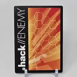 Dot Hack .Hack Enemy TCG Foil 2004 Tournament Events Schedule Card DGMA - Image 2