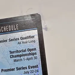 Dot Hack .Hack Enemy TCG Foil 2004 Tournament Events Schedule Card DGMA - Image 3