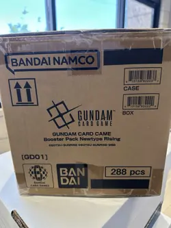 Gundam Card Game Booster Case GD01 Sealed English - Image 2