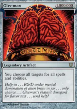 Gleemax NM, English MTG Unhinged - Image 1