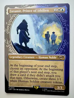 MTG - Faramir, Prince of Ithilien (Showcase) - Lord of The Rings NM/M Condition - Image 1
