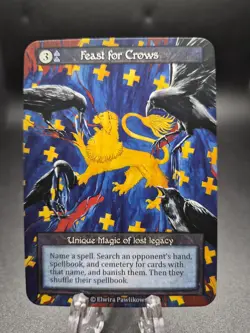 Sorcery Contested Realm: Arthurian Legends - Feast For Crows - Unique - Nonfoil - Image 1