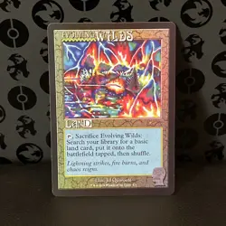 Evolving Wilds Foil Brain Dead Secret Lair MTG Nm - Image 1