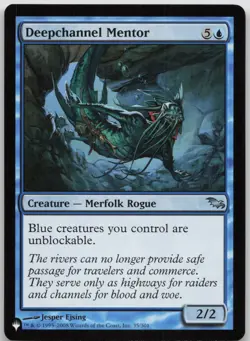 Deepchannel Mentor The List Reprints 35/301 NM U - Image 1