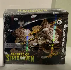Secrets Of Strixhaven Collector Booster Box Magic The Gathering Tcg Sealed - Image 1