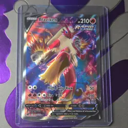 Pokemon Blaziken V 161/198 Chilling Reign Ultra Rare Full Art Holo 210 HP - Image 3
