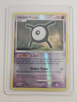 Unown [X] 71/132 Secret Wonders Reverse Holo - Pokemon Card - Image 1
