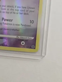 Unown [X] 71/132 Secret Wonders Reverse Holo - Pokemon Card - Image 5