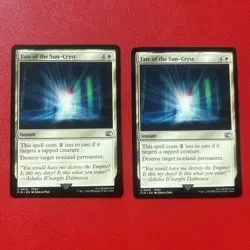 2x Fate of the Sun-Cryst Final Fantasy NM MTG - Image 1