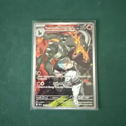Pokemon TCG Team Rockets Houndoom Illustration Rare Card 191/182 Destined Rivals - Image 1