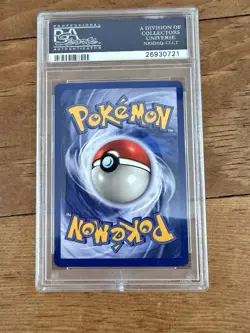 WotC 1999 Pokemon Fossil Dragonite Holo Rare 4/62 PSA 10 - Image 2