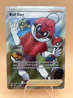 Ball Guy 065/072 Ultra Rare Shining Fates Pokemon Near Mint - Image 1