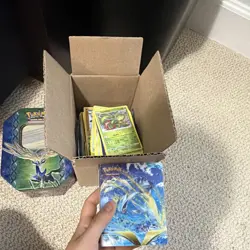 Pokemon TCG Mixed Lot GX EX TAG TEAM Holo/Foil English XY S&S Tin+Pages - Image 1