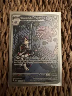 Pokemon TCG Team Rockets Weezing Destined Rivals 199/182 - Image 1