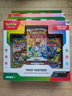 Pokemon First Partner Illustration Collection Series 1 Sealed- 2 boxes - Image 1