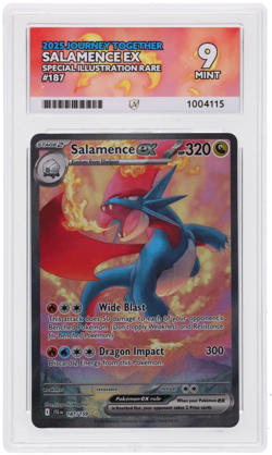 Salamence EX 187/159 - Pokemon TCG Journey Together - SIR - ACE 9 - Image 3