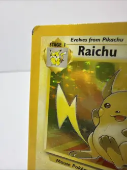 Pokemon TCG Raichu Fossil 14/62 Holo Pokemon TCG - Image 2