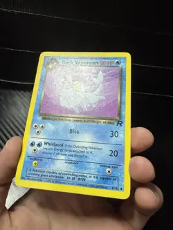 Dark Vaporeon 45/82 Team Rocket Regular Uncommon Pokemon TCG Vintage - Image 3