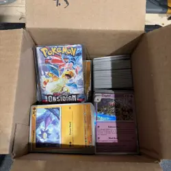 Obsidian Flames Pokemon TCG, Lot of 4lbs of Bulk - Image 1