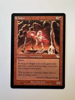 Anger - MTG Judgment - NM - Image 1