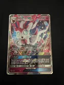 2018 Pokemon - Sun & Moon Guardians Rising - Sylveon GX 92a/145 - Image 1