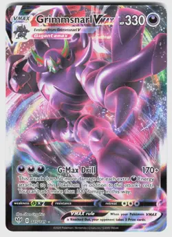 GRIMMSNARL VMAX 115/189 HOLO VMAX RARE DARKNESS ABLAZE POKEMON HOLO NM/M - Image 1