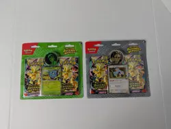 Pokemon Ascended Heroes 2-Pack Blisters - Set of 2 - Erika and Larry With Promos - Image 1