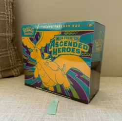 Pokemon Ascended Heroes ETB Elite Trainer - New Sealed In Hand - Good Condition - Image 1