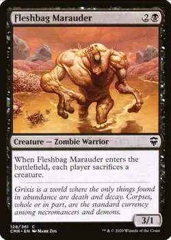 X 1 Fleshbag Marauder NM Commander Legends 128 MTG Magic The Gathering - Image 1