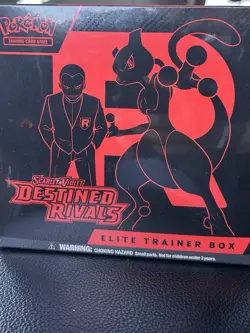 Pokemon TCG Scarlet & Violet Destined Rivals Elite Trainer Box ETB Sealed - Image 1