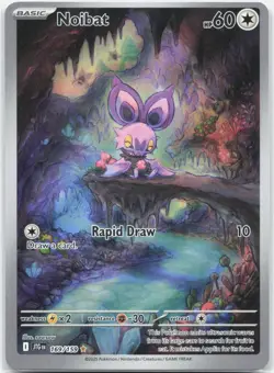 Noibat 169/159 Illustration Rare Journey Together Pokemon Holo Near Mint - Image 1
