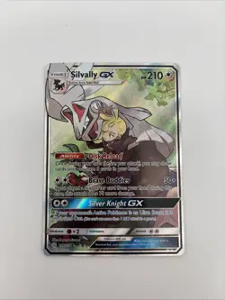 Pokemon TCG Silvally GX Cosmic Eclipse 227/236 Holo Full Art Ultra Rare - Image 1