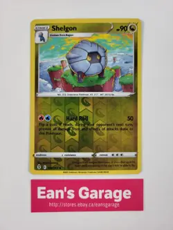 Pokemon Shelgon Stage 1 108/203 Evolving Skies Reverse Holo Uncommon - MN - Image 2