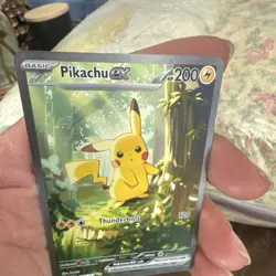 Pikachu ex Full Art Holo Rare Ascended Heroes 276/217 Basic HP 200 (English) - Image 3