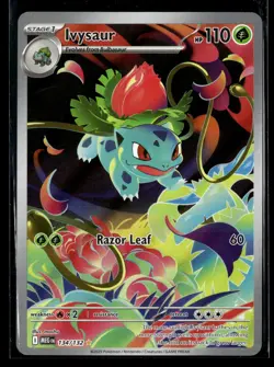 Ivysaur 134/132 Illustration Rare Mega Evolution Pokemon NM/M - Image 1