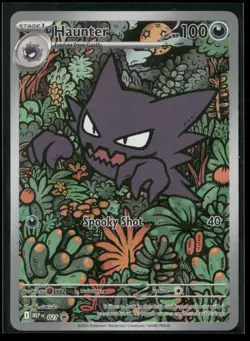 Haunter 027 Holo Illustration Rare ME: Mega Evolution Promo Pokemon NM/M - Image 1