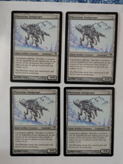 4 Phyrexian Soulgorger Coldsnap MTG NM Free shipping with tracking - Image 1