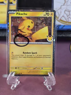 Pikachu (Pokemon Day 2026) 051/162 FART SWIRL - SWIRL See Pictures Swirl🌀 - Image 1
