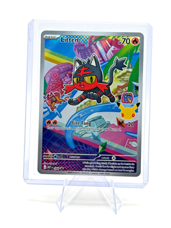 Pokemon First Partner Illustration Collection Promo Alola Gen 7 Starter Set - Image 3