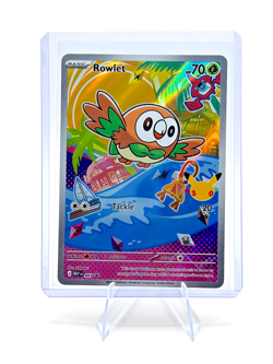 Pokemon First Partner Illustration Collection Promo Alola Gen 7 Starter Set - Image 5
