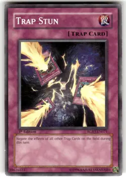 Yugioh Trap Stun RGBT-EN071 Common 1st Ed VLP - Image 1